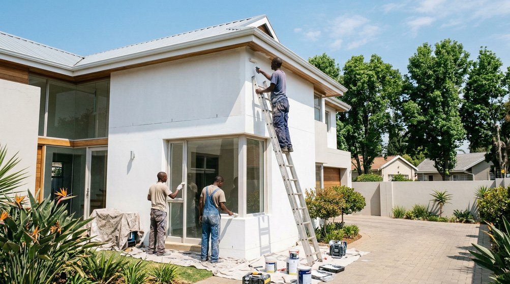 Painters in Sun Valley, Cape Town South Peninsula
